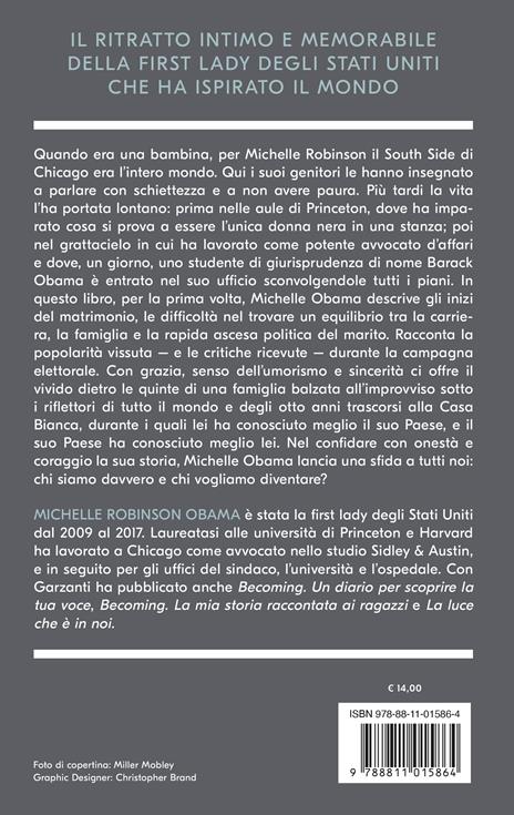 Becoming. La mia storia - Michelle Obama - 2
