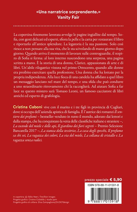 La rilegatrice di storie perdute - Cristina Caboni - 2