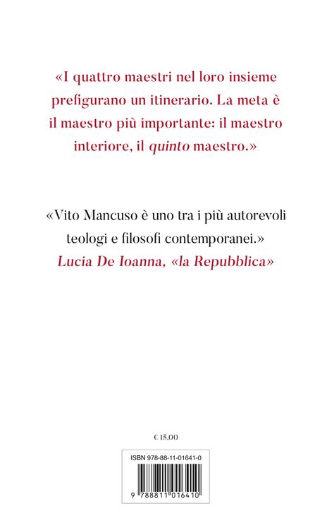 I quattro maestri - Vito Mancuso - 4