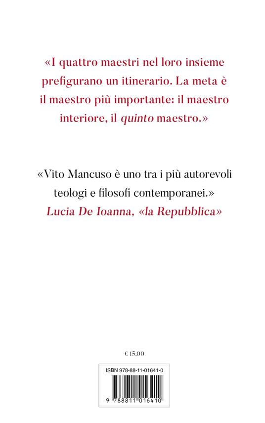 I quattro maestri - Vito Mancuso - 4