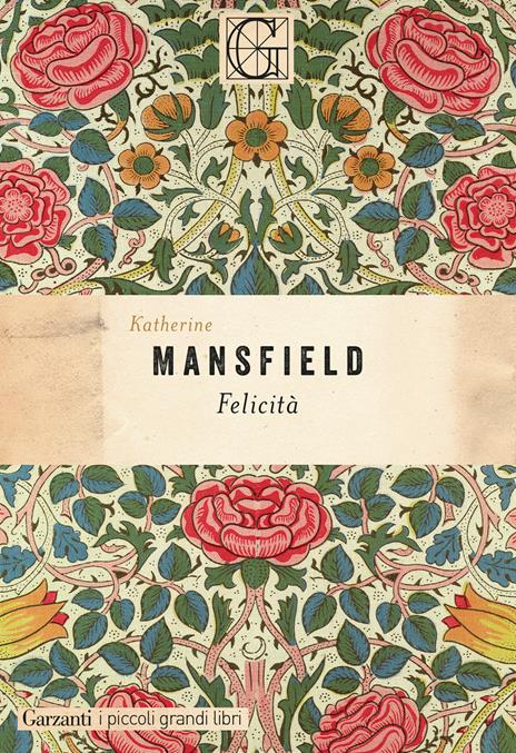 Felicità - Katherine Mansfield - copertina