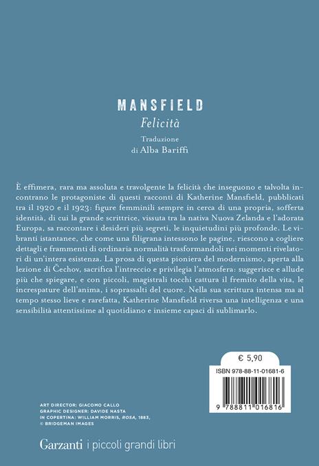 Felicità - Katherine Mansfield - 2