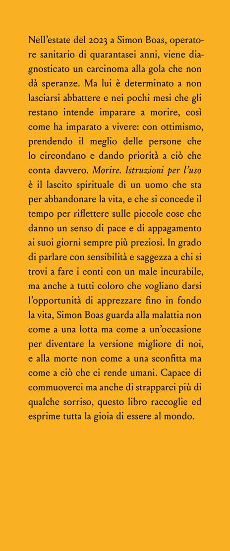 Morire. Istruzioni per l'uso - Simon Boas - 2