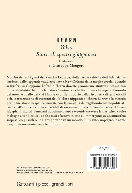 Yokai. Storie di spettri giapponesi - Lafcadio Hearn - 2