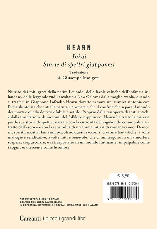 Yokai. Storie di spettri giapponesi - Lafcadio Hearn - 2