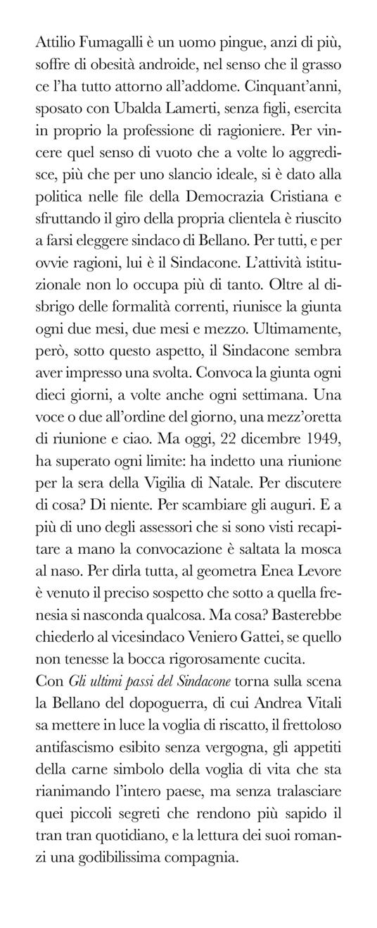 Gli ultimi passi del sindacone - Andrea Vitali - 2