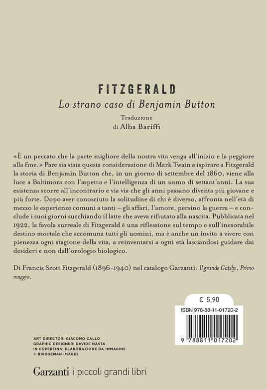 Lo strano caso di Benjamin Button - Francis Scott Fitzgerald - 2