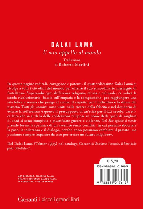 Il mio appello al mondo. Conversazione con Franz Alt - Gyatso Tenzin (Dalai Lama),Franz Alt - 2