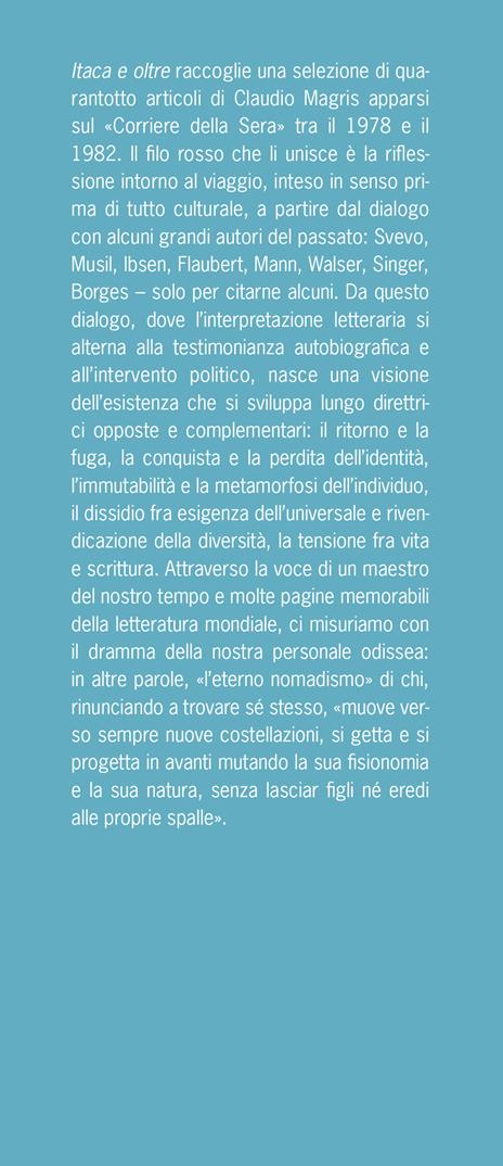 Itaca e oltre - Claudio Magris - 2