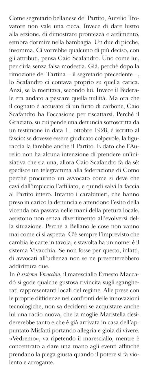 Il sistema Vivacchia. I casi del maresciallo Ernesto Maccadò - Andrea Vitali - 2