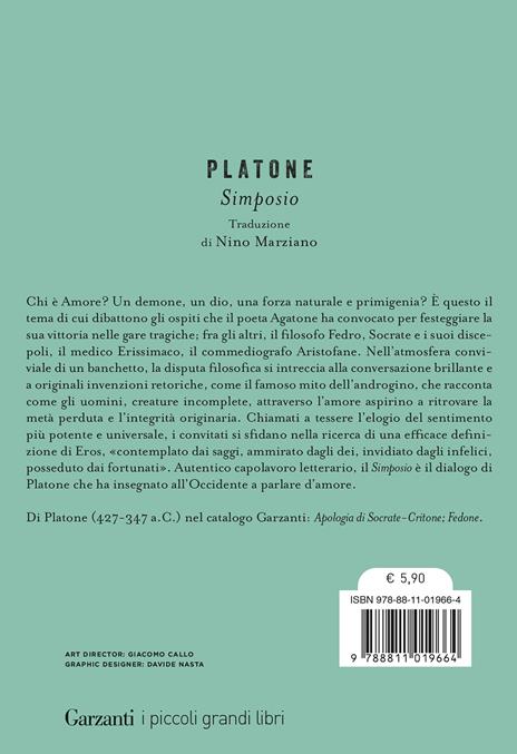 Simposio - Platone - 2