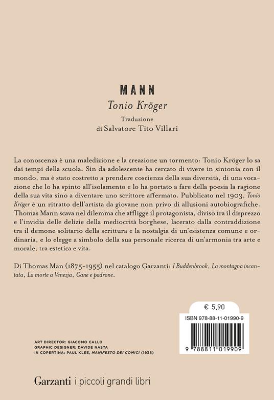 Tonio Kroger - Thomas Mann - 2