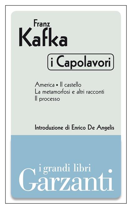 I capolavori: America-Il castello-La metamorfosi e altri racconti-Il processo - Franz Kafka,Giovanna Agabio - ebook