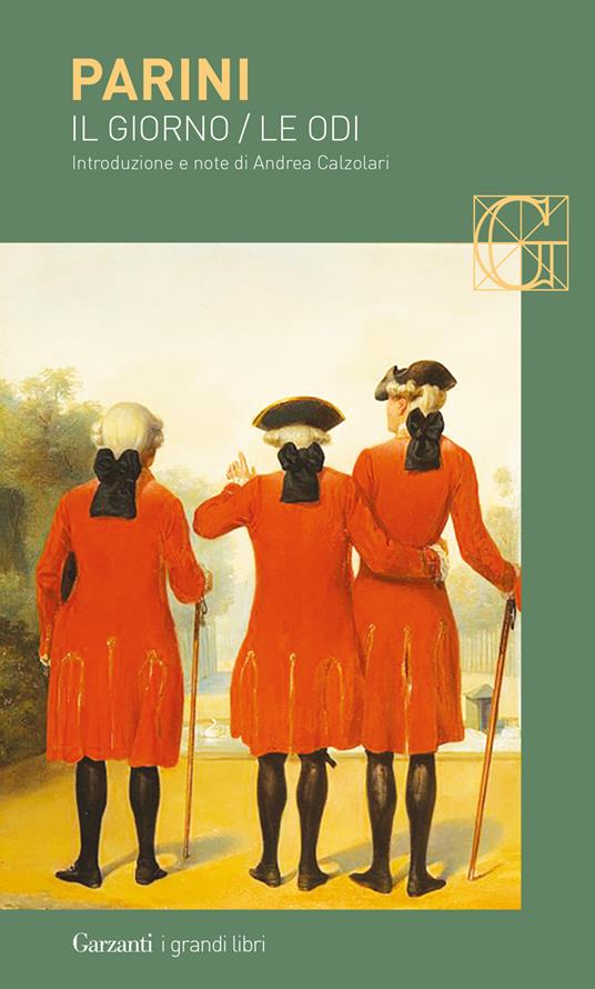 Il giorno-Le odi - Giuseppe Parini - copertina