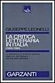 La critica letteraria in Italia (1945-1994)