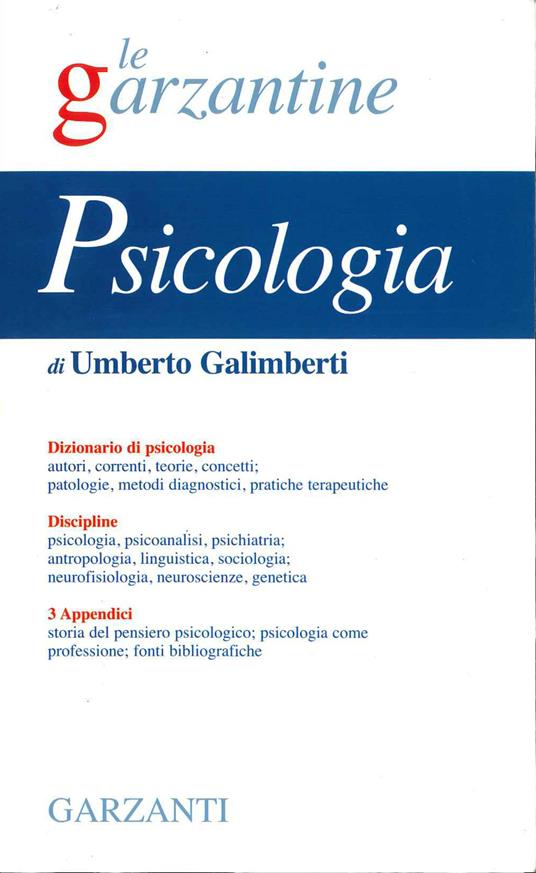 Enciclopedia di psicologia - Umberto Galimberti - copertina