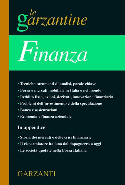 Enciclopedia della finanza - copertina