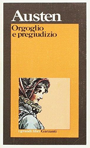 Orgoglio e pregiudizio - Jane Austen - copertina