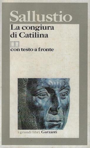 La congiura di Catilina. Testo latino a fronte - Caio Crispo Sallustio - copertina