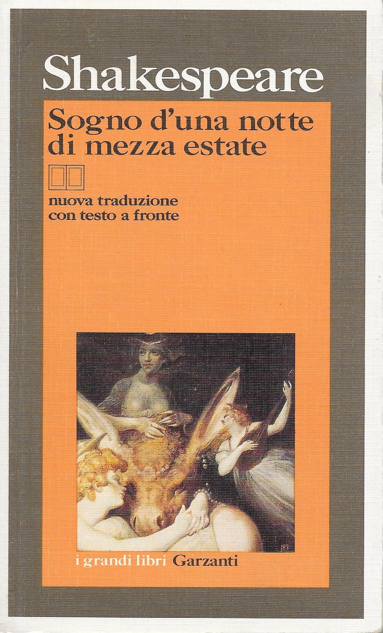 Sogno d'una notte di mezza estate. Testo originale a fronte