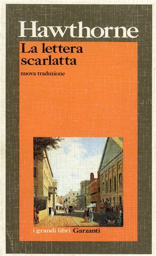 La lettera scarlatta - Nathaniel Hawthorne - copertina