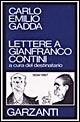 Lettere a Gianfranco Contini (1934-1967). A cura del destinatario