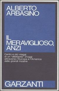 Il meraviglioso, anzi - Alberto Arbasino - copertina