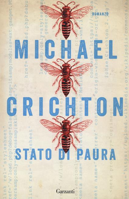 Stato di paura - Michael Crichton - copertina