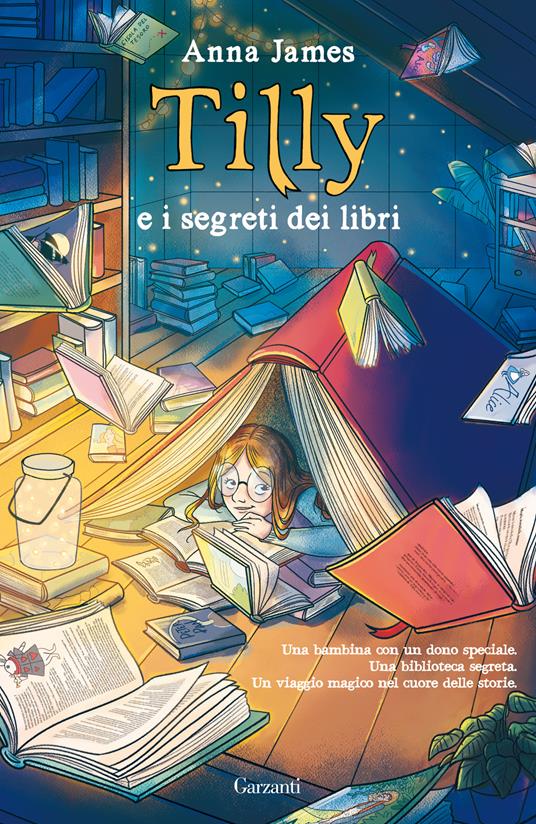Tilly e i segreti dei libri - Anna James - copertina