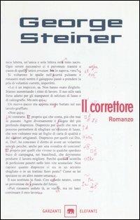 Il correttore - George Steiner - copertina