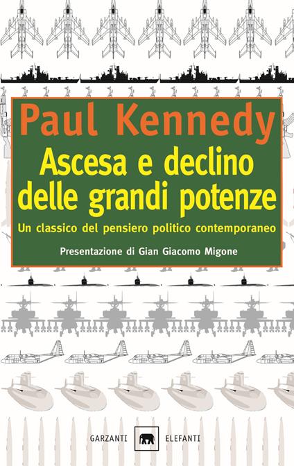 Ascesa e declino delle grandi potenze - Paul Kennedy - copertina