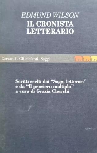 Il cronista letterario