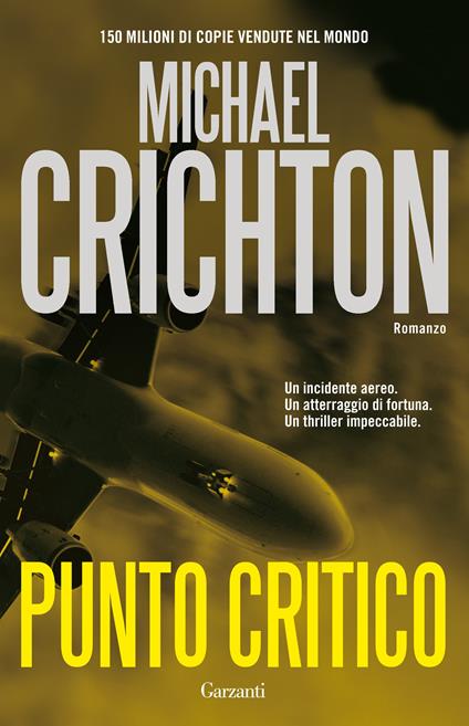 Punto critico - Michael Crichton - copertina