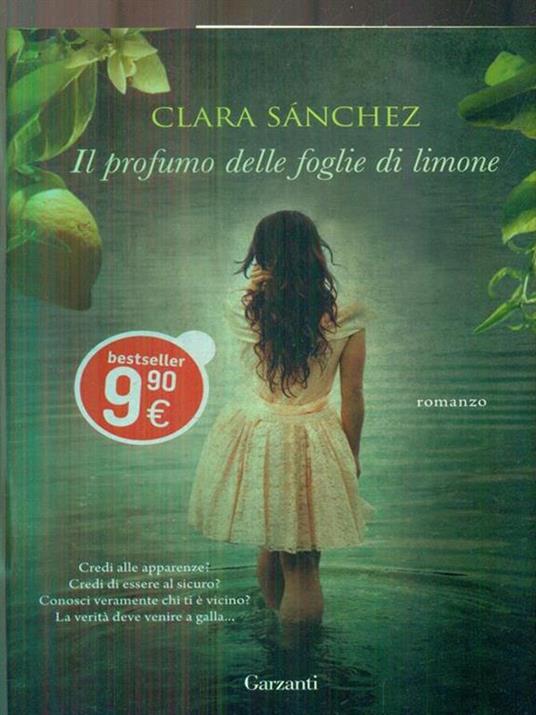 Il profumo delle foglie di limone - Clara Sánchez - copertina