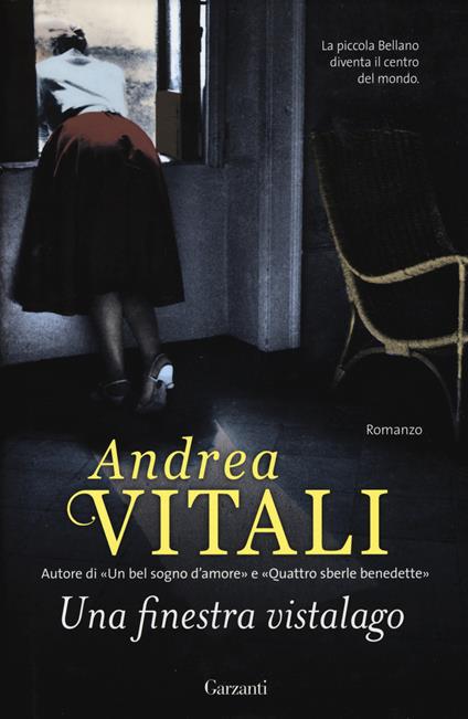 Una finestra vistalago - Andrea Vitali - copertina