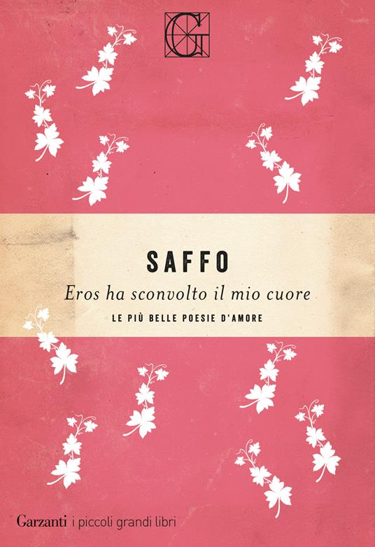 Eros ha sconvolto il mio cuore. Le più belle poesie d'amore - Saffo - copertina