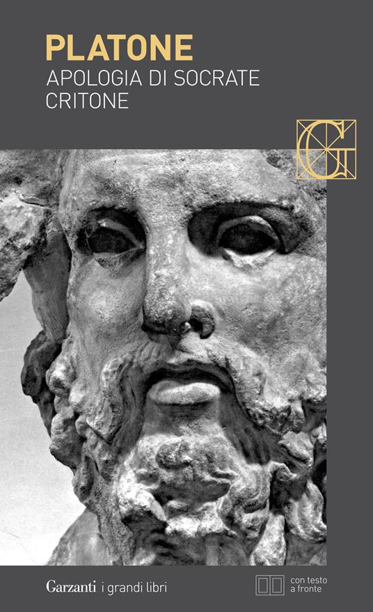 Apologia di Socrate-Critone. Testo greco a fronte - Platone - copertina
