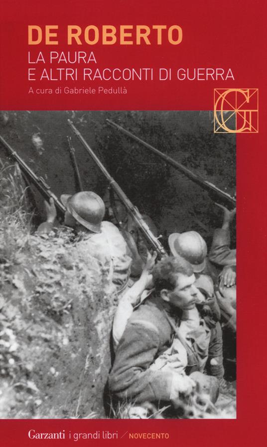 La paura e altri racconti di guerra - Federico De Roberto - copertina