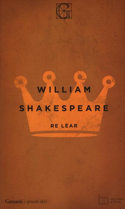 Re Lear. Testo inglese a fronte - William Shakespeare - copertina