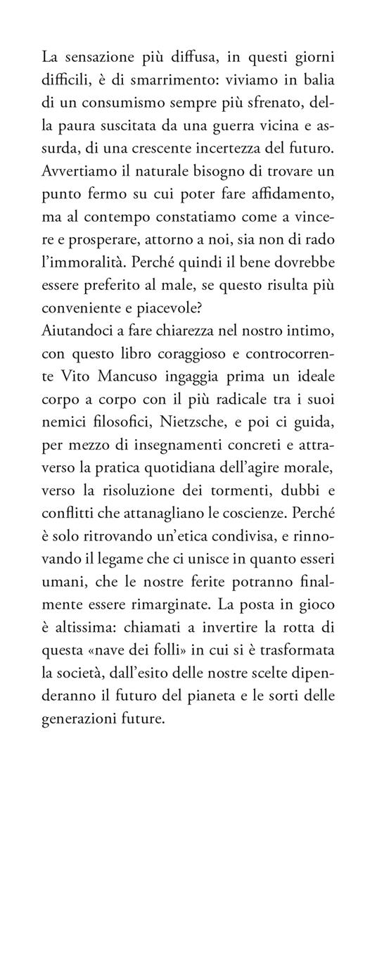 Etica per giorni difficili - Vito Mancuso - 2