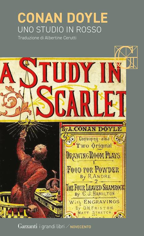 Uno studio in rosso - Arthur Conan Doyle - copertina
