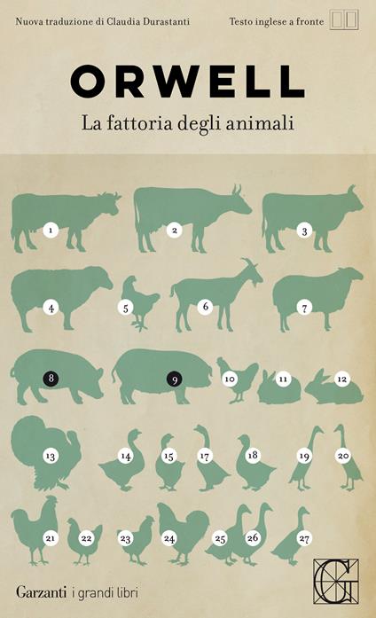 La fattoria degli animali. Testo inglese a fronte - George Orwell,Claudia Durastanti - ebook