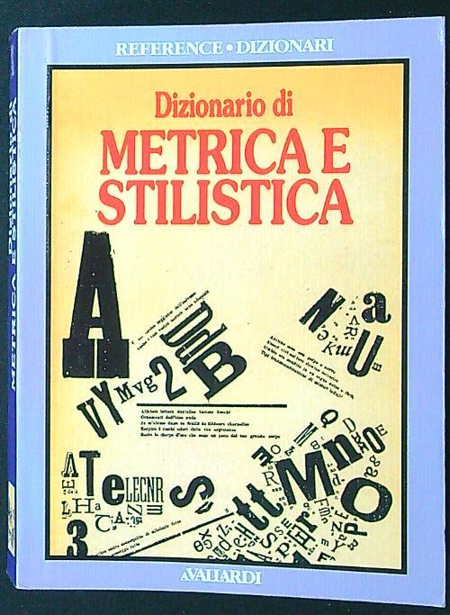 Dizionario di metrica e stilistica