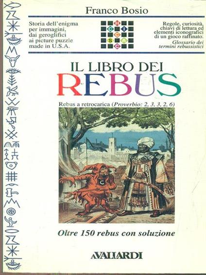 Il libro dei rebus - Franco Bosio - copertina
