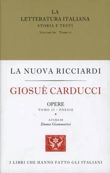 La letteratura italiana. Storia e testi Vol. 60