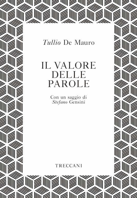 Il valore delle parole - Tullio De Mauro - copertina