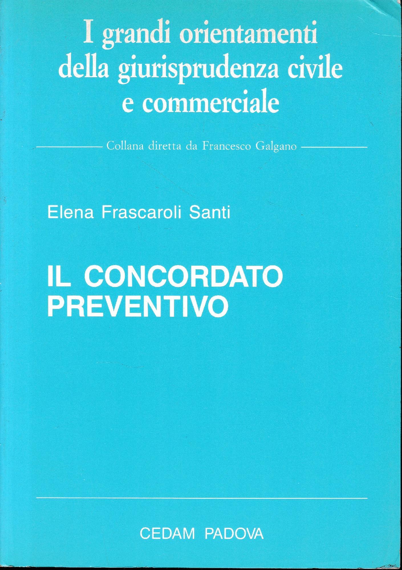 Il concordato preventivo