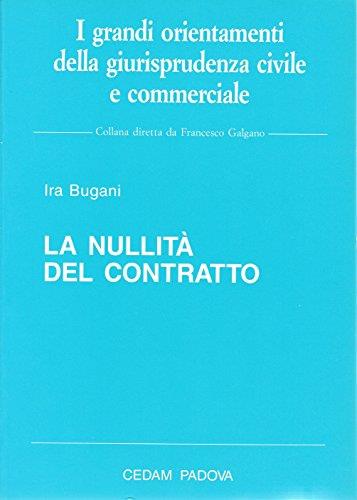 La nullità del contratto