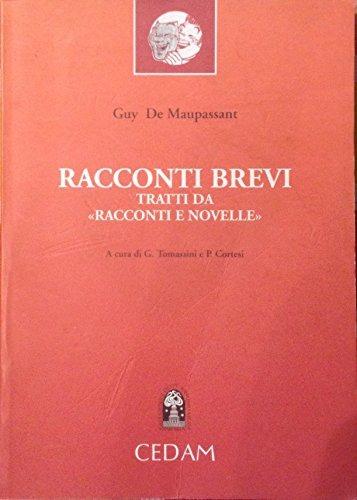 Racconti brevi tratti da «Racconti e novelle» - Guy de Maupassant - copertina