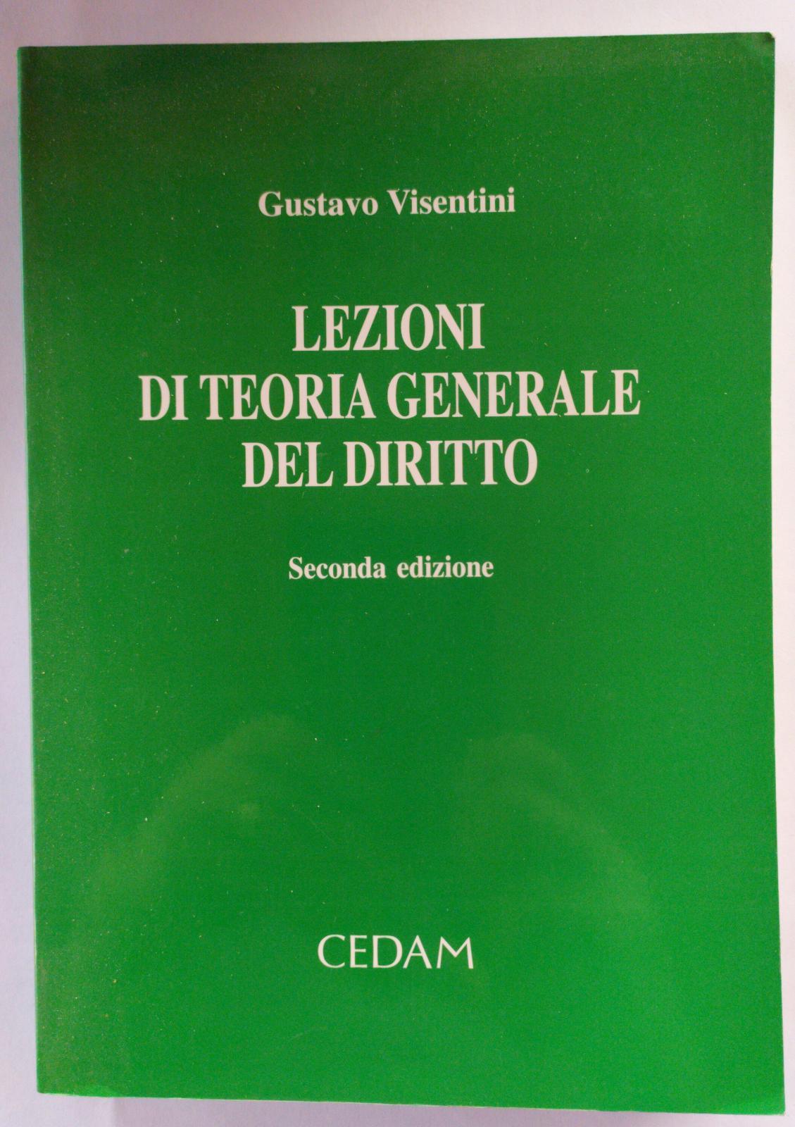 Lezioni di teoria generale del diritto